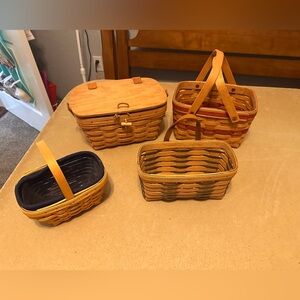 Longaberger Vintage Baskets (4)